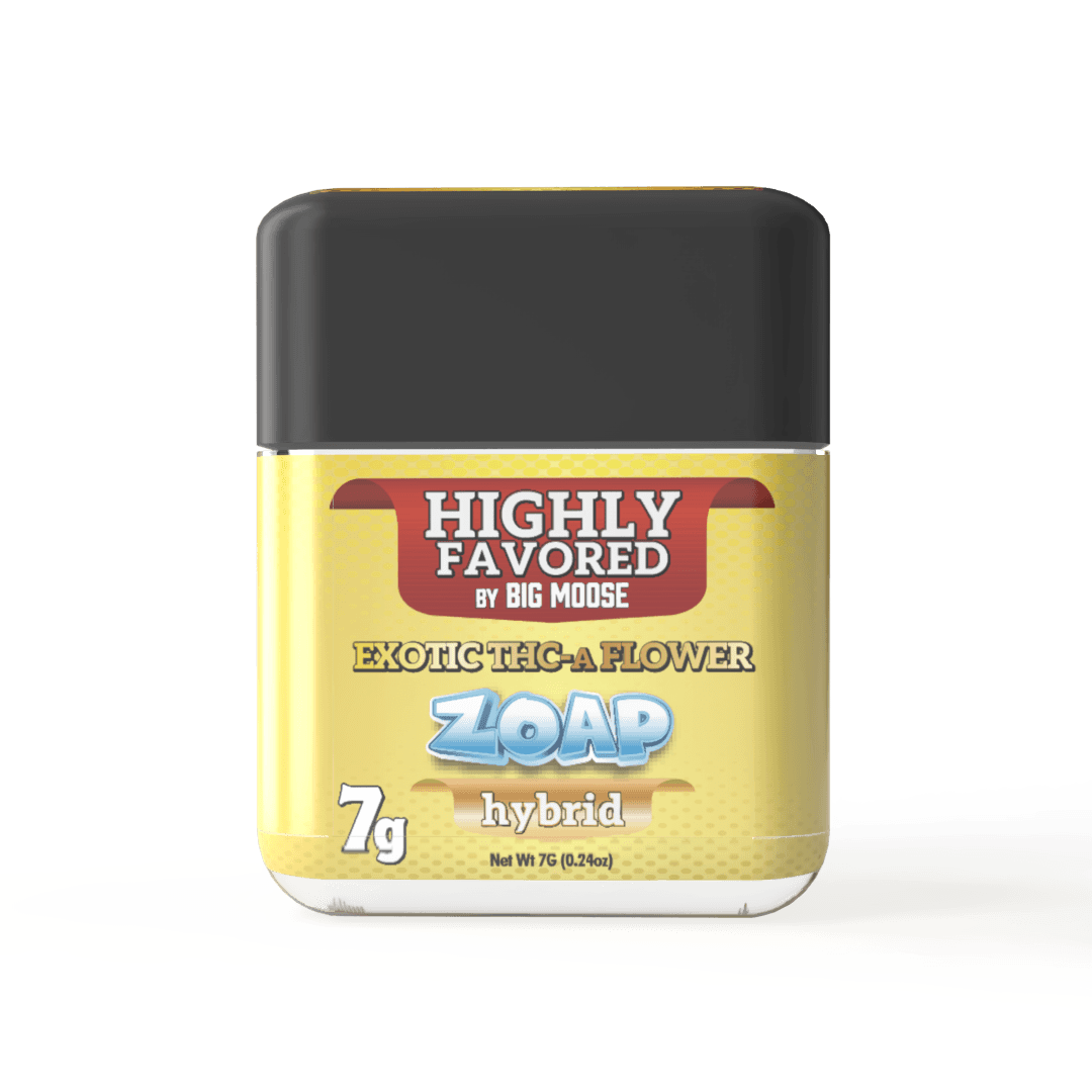 Highly Favored - Exotic THCa Flower - Zoap