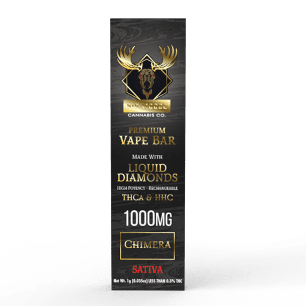 Big Moose 1000mg - Chimera - Diamond Infused Vape Bar