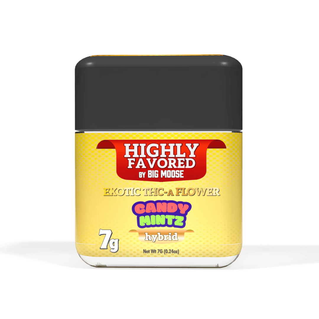 Highly Favored - Exotic THCa Flower - Candy Mintz