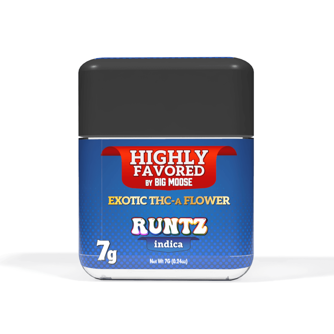 Highly Favored - Exotic THCa Flower - Runtz